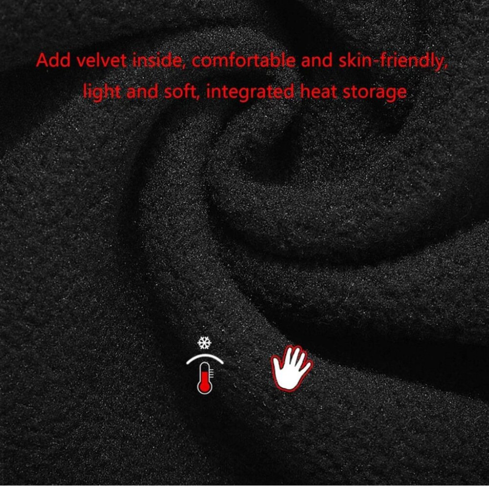 Winter Touchscreen Gloves Blue Windproof Warm Anti-Slip Cycling Driving Outdoor - Picture 6 of 13